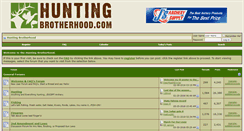 Desktop Screenshot of huntingbrotherhood.com